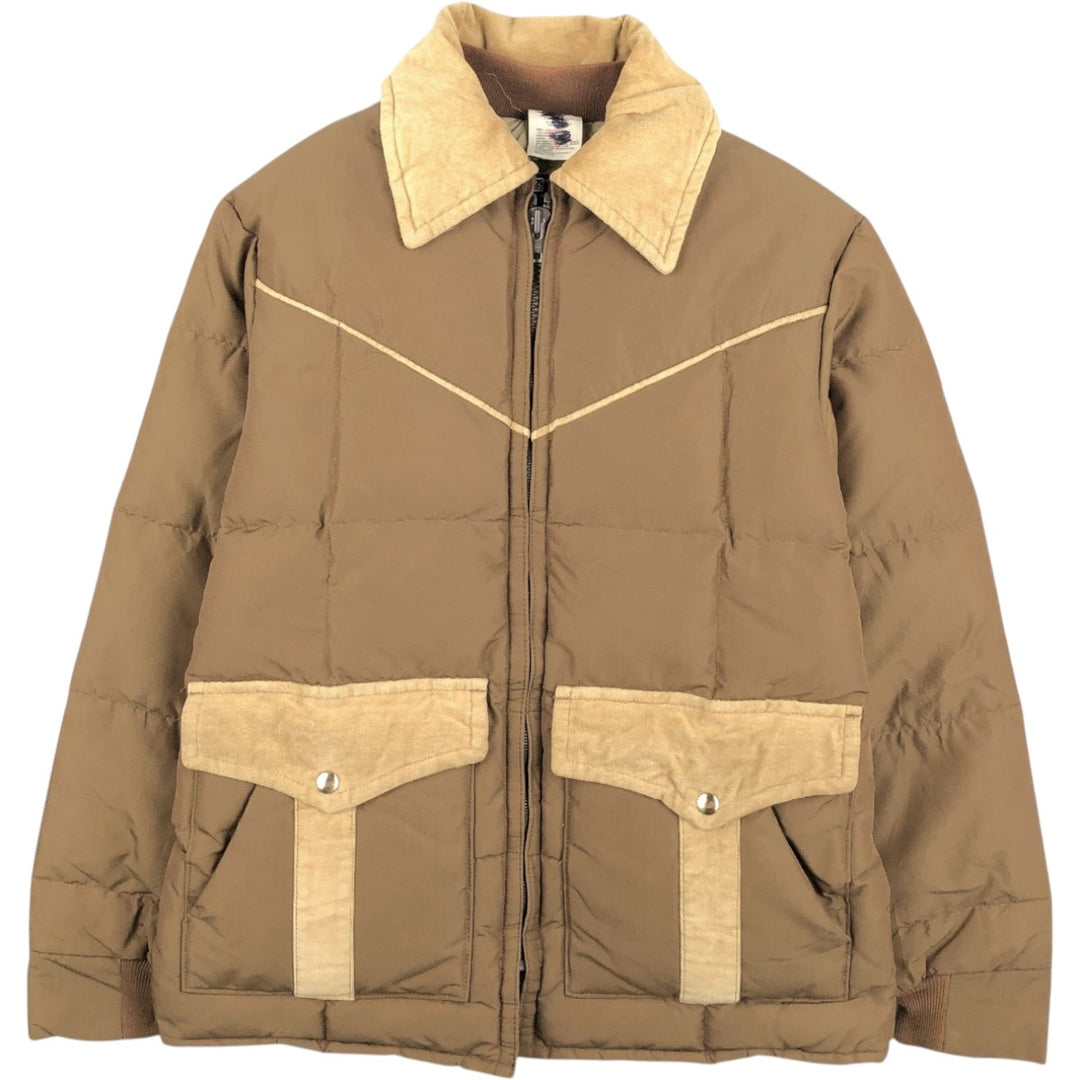 ~90'S Walls BLIZZARD-PRUF Down Jacket, Made in USA, Men's Size L (approx.), Vintage cotton brown type Vintage Second Hand