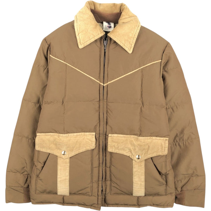 ~90'S Walls BLIZZARD-PRUF Down Jacket, Made in USA, Men's Size L (approx.), Vintage cotton brown type Vintage Second Hand
