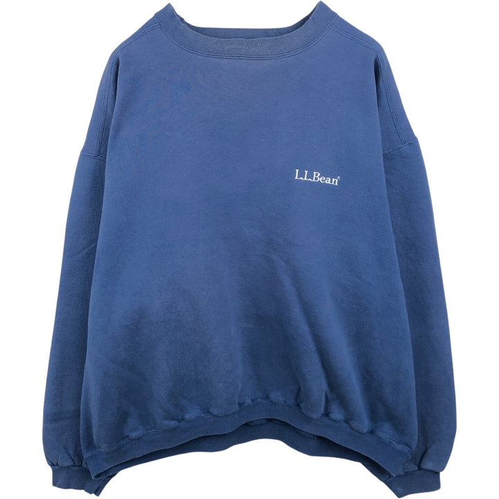 2000'S Champion AUTHENTIC ATHLETIC APPAREL Double Name Logo Sweatshirt (Men's XL equivalent) unclear blue type Vintage Second Hand