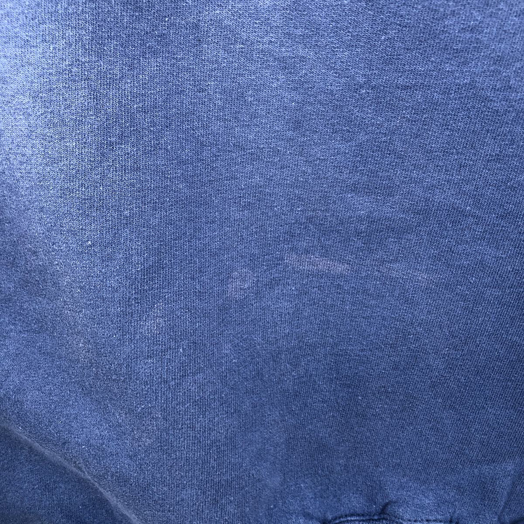 2000'S Champion AUTHENTIC ATHLETIC APPAREL Double Name Logo Sweatshirt (Men's XL equivalent) unclear blue type Vintage Second Hand