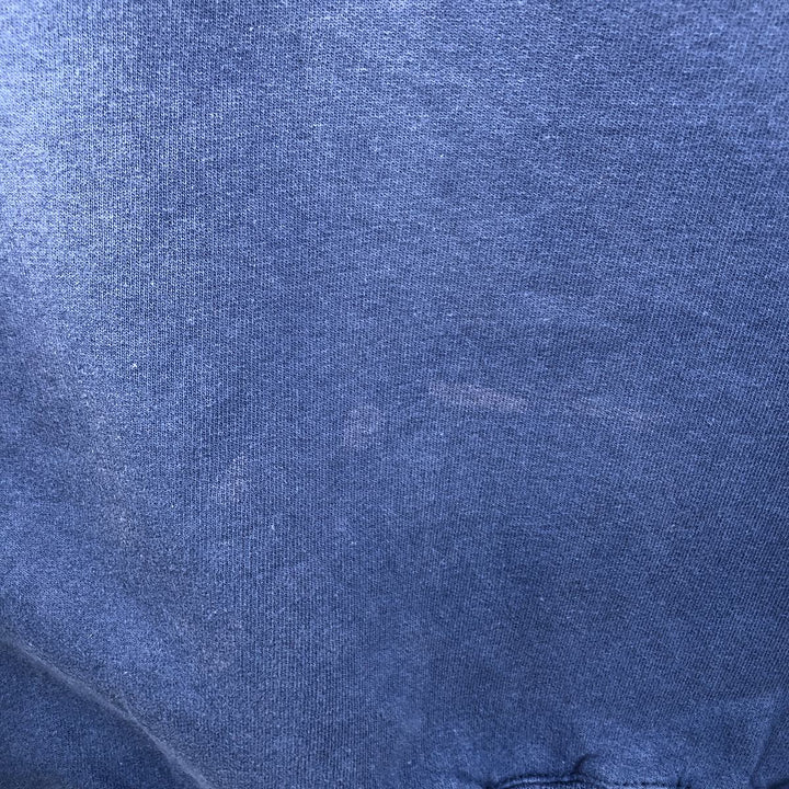 2000'S Champion AUTHENTIC ATHLETIC APPAREL Double Name Logo Sweatshirt (Men's XL equivalent) unclear blue type Vintage Second Hand