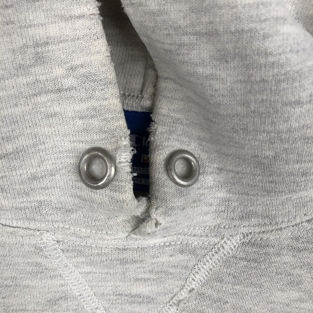 90'S Champion sweatshirt pullover hoodie, made in USA, men's size L equivalent, vintage. cotton white type Vintage Second Hand