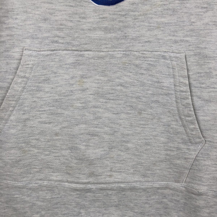 90'S Champion sweatshirt pullover hoodie, made in USA, men's size L equivalent, vintage. cotton white type Vintage Second Hand