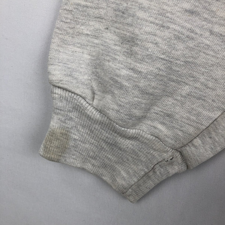 90'S Champion sweatshirt pullover hoodie, made in USA, men's size L equivalent, vintage. cotton white type Vintage Second Hand