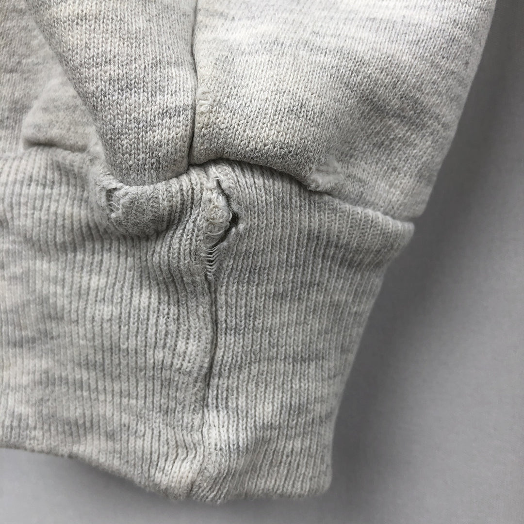 90'S Champion sweatshirt pullover hoodie, made in USA, men's size L equivalent, vintage. cotton white type Vintage Second Hand