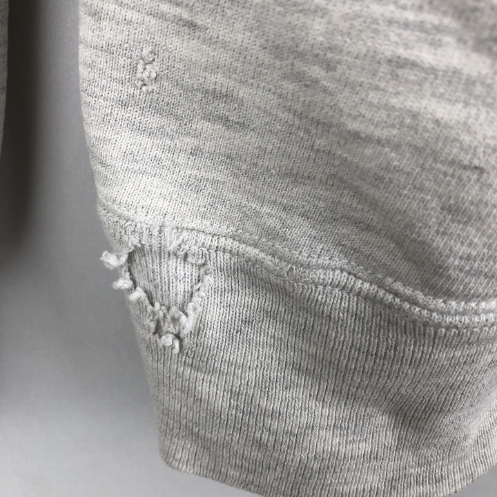 90'S Champion sweatshirt pullover hoodie, made in USA, men's size L equivalent, vintage. cotton white type Vintage Second Hand