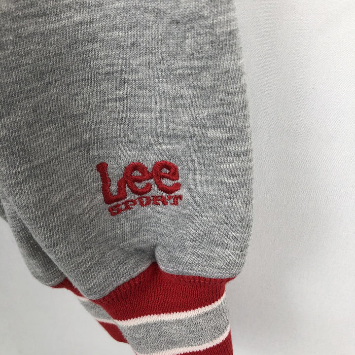 90'S Lee SPORT College Sweatshirt, Men's Size L (approx.), Vintage polyester gray type Vintage Second Hand