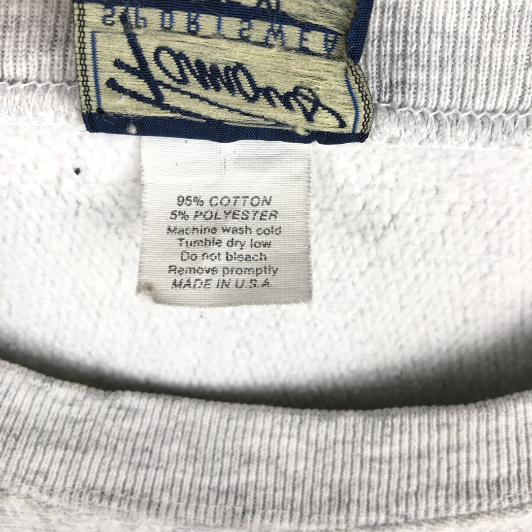 Famous Sportswear Ohio State College Sweatshirt, Made in USA, Men's Size XL (approx.) cotton gray type Vintage Second Hand