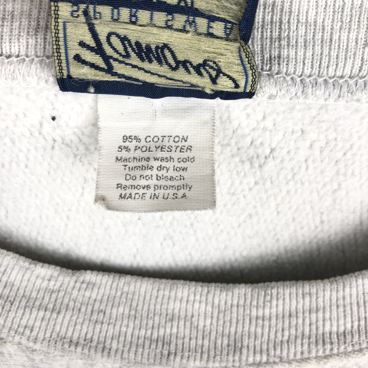 Famous Sportswear Ohio State College Sweatshirt, Made in USA, Men's Size XL (approx.) cotton gray type Vintage Second Hand