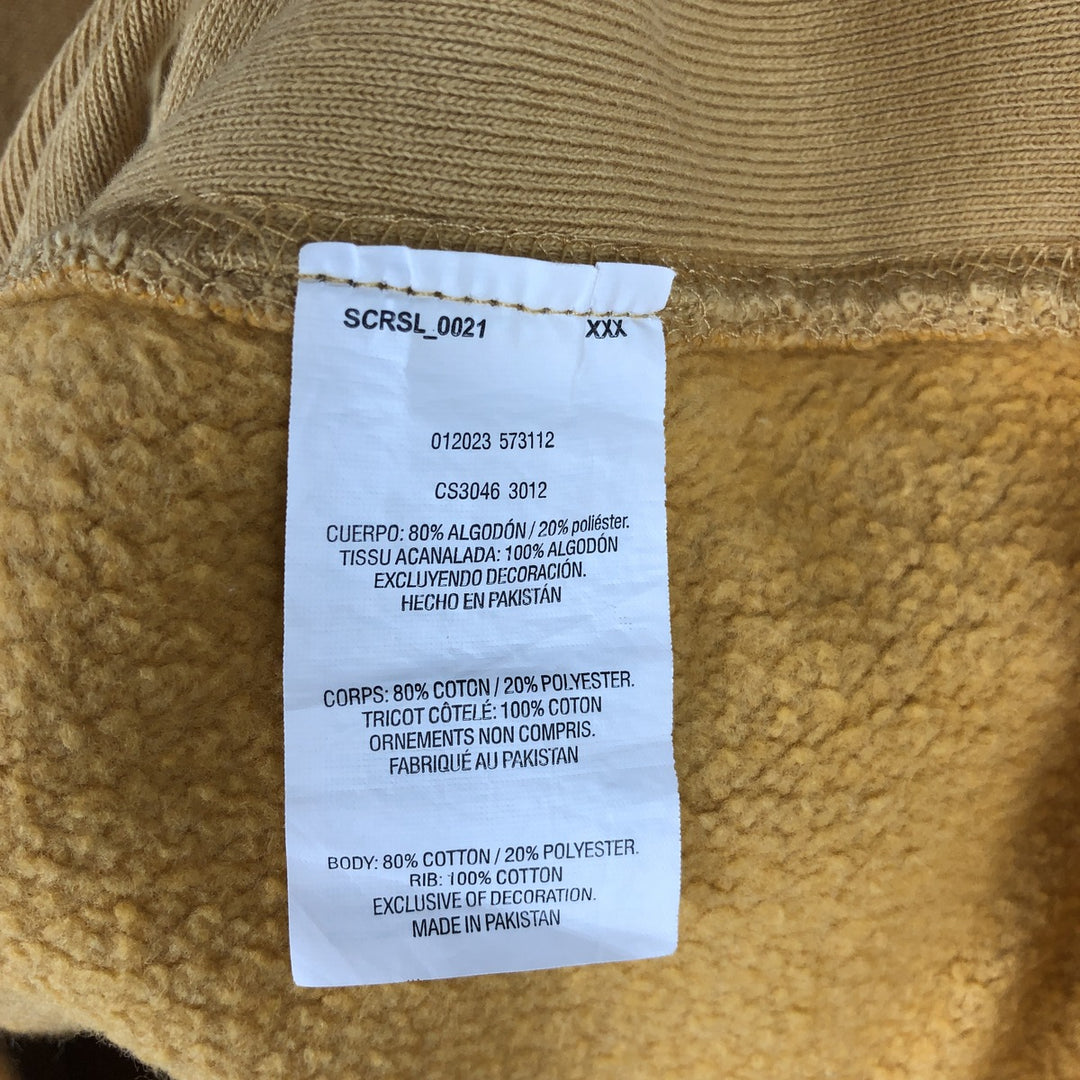 Champion REVERSE WEAVE Reverse Weave College Sweatshirt Trainer Men's M size cotton yellow type Vintage Second Hand