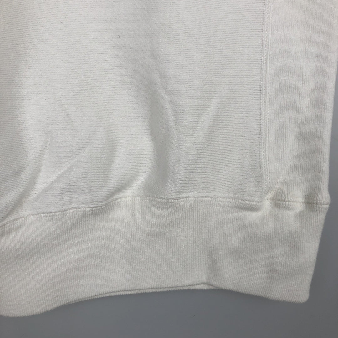 Champion REVERSE WEAVE Reverse Weave One-Point Logo Sweatshirt, Men's XL cotton white type Vintage Second Hand