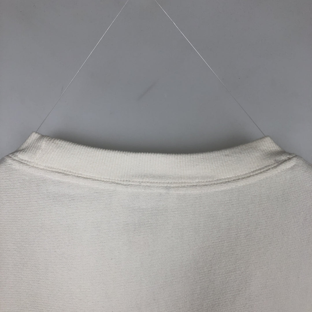 Champion REVERSE WEAVE Reverse Weave One-Point Logo Sweatshirt, Men's XL cotton white type Vintage Second Hand
