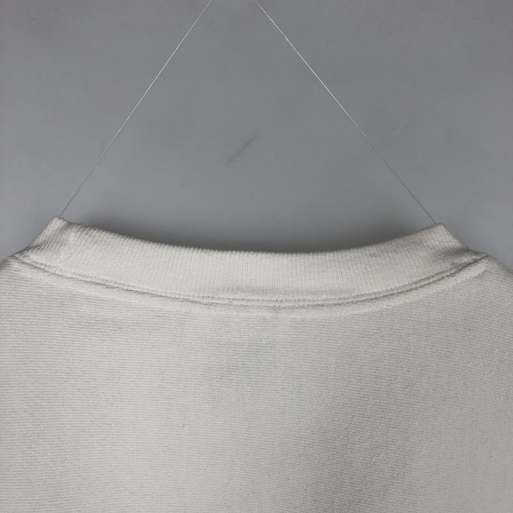 Champion REVERSE WEAVE Reverse Weave One-Point Logo Sweatshirt, Men's XL cotton white type Vintage Second Hand