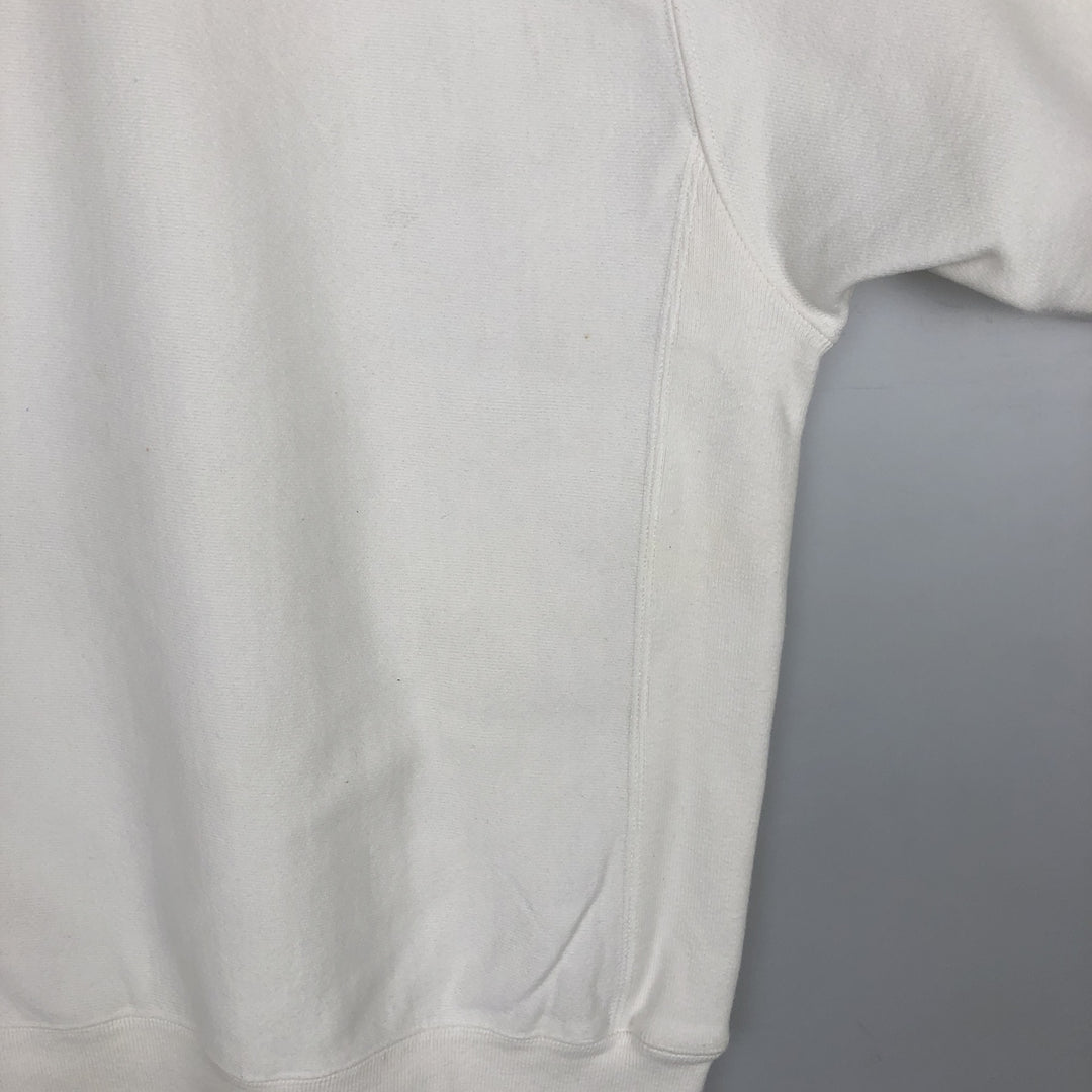 Champion REVERSE WEAVE Reverse Weave One-Point Logo Sweatshirt, Men's XL cotton white type Vintage Second Hand