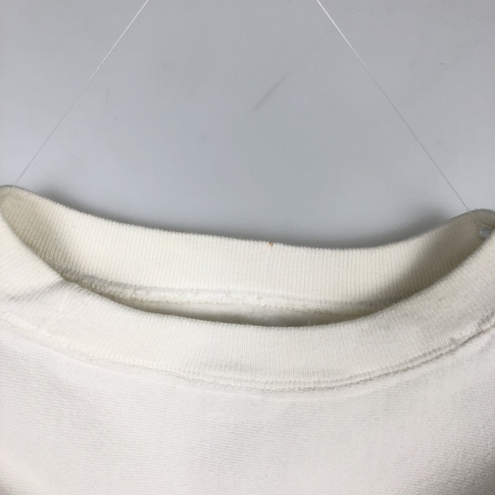 Champion REVERSE WEAVE Reverse Weave One-Point Logo Sweatshirt, Men's XL cotton white type Vintage Second Hand