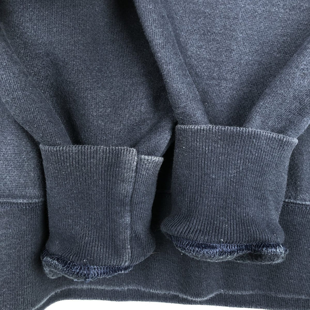 Champion REVERSE WEAVE Reverse Weave One Point Logo Sweatshirt Trainer Men's L size cotton navy blue type Vintage Second Hand