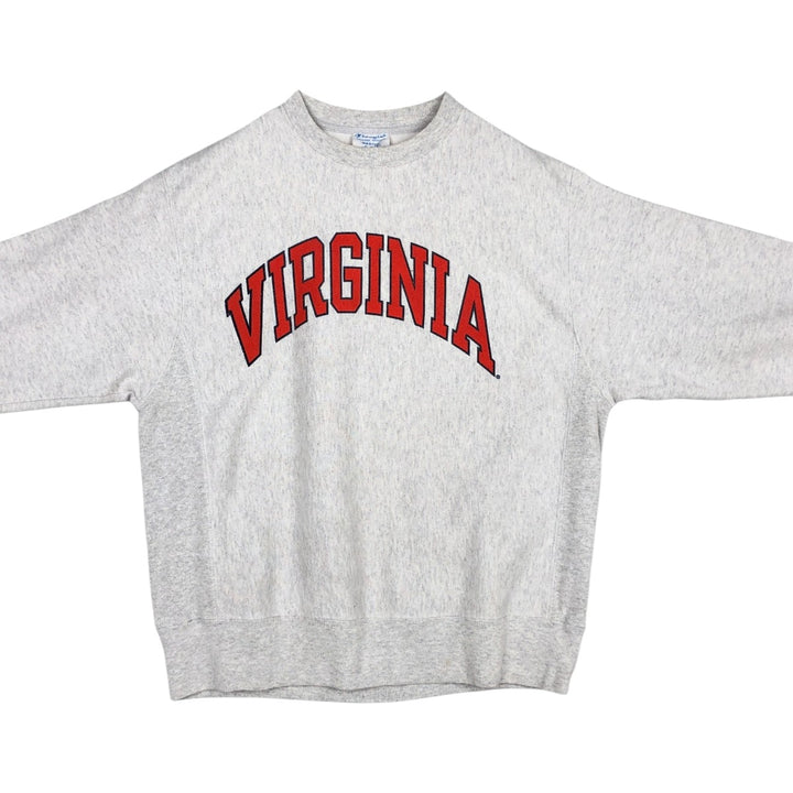 Champion REVERSE WEAVE Reverse Weave College Sweatshirt Trainer Men's M size cotton gray type Vintage Second Hand