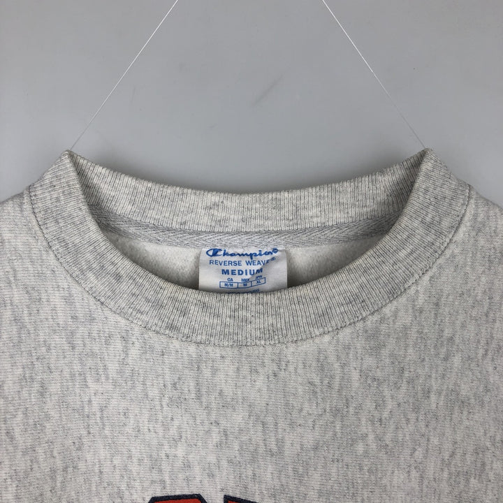 Champion REVERSE WEAVE Reverse Weave College Sweatshirt Trainer Men's M size cotton gray type Vintage Second Hand