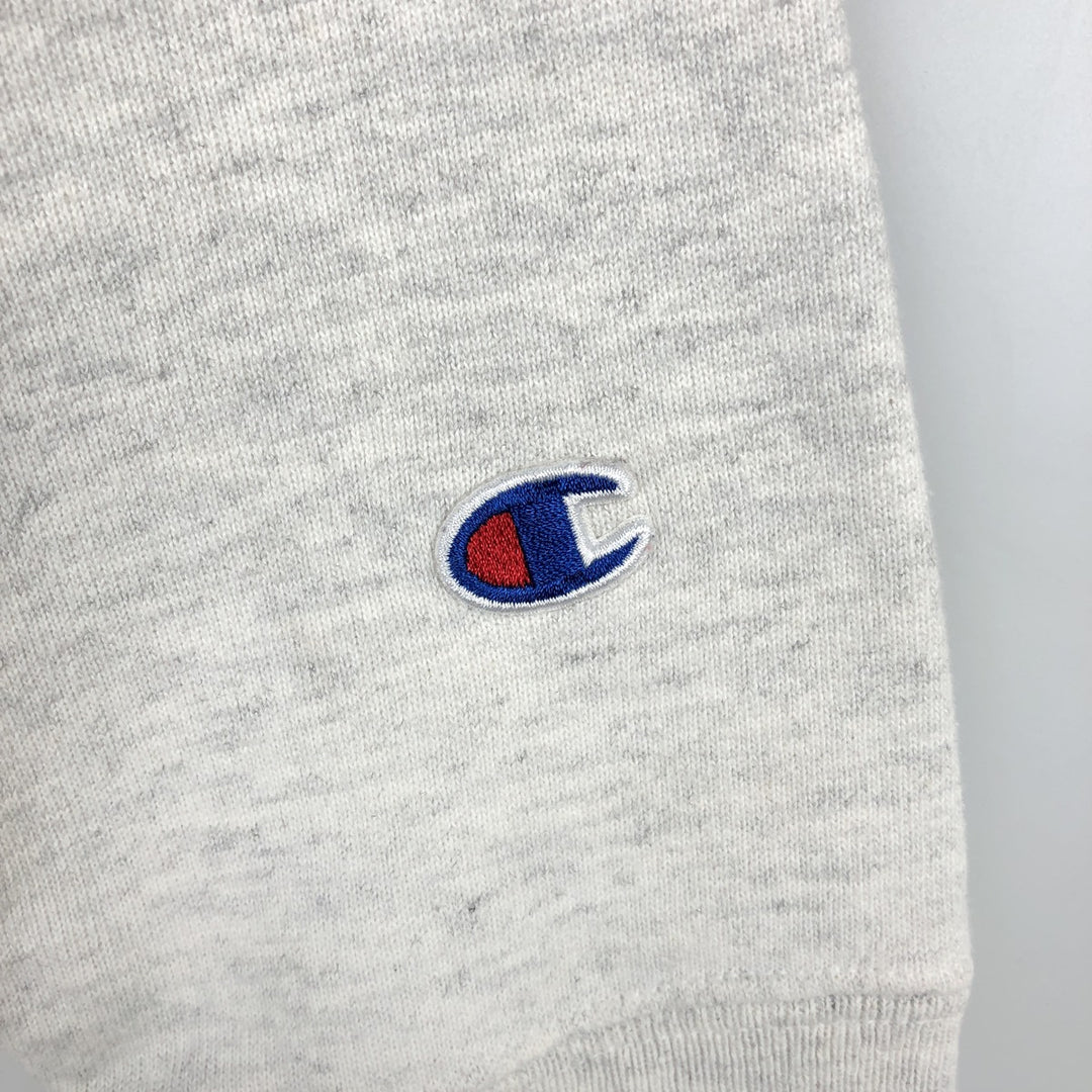 Champion REVERSE WEAVE Reverse Weave Printed Sweatshirt Trainer Men's XL cotton gray type Vintage Second Hand