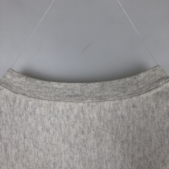 Champion REVERSE WEAVE Reverse Weave Printed Sweatshirt Trainer Men's XL cotton gray type Vintage Second Hand