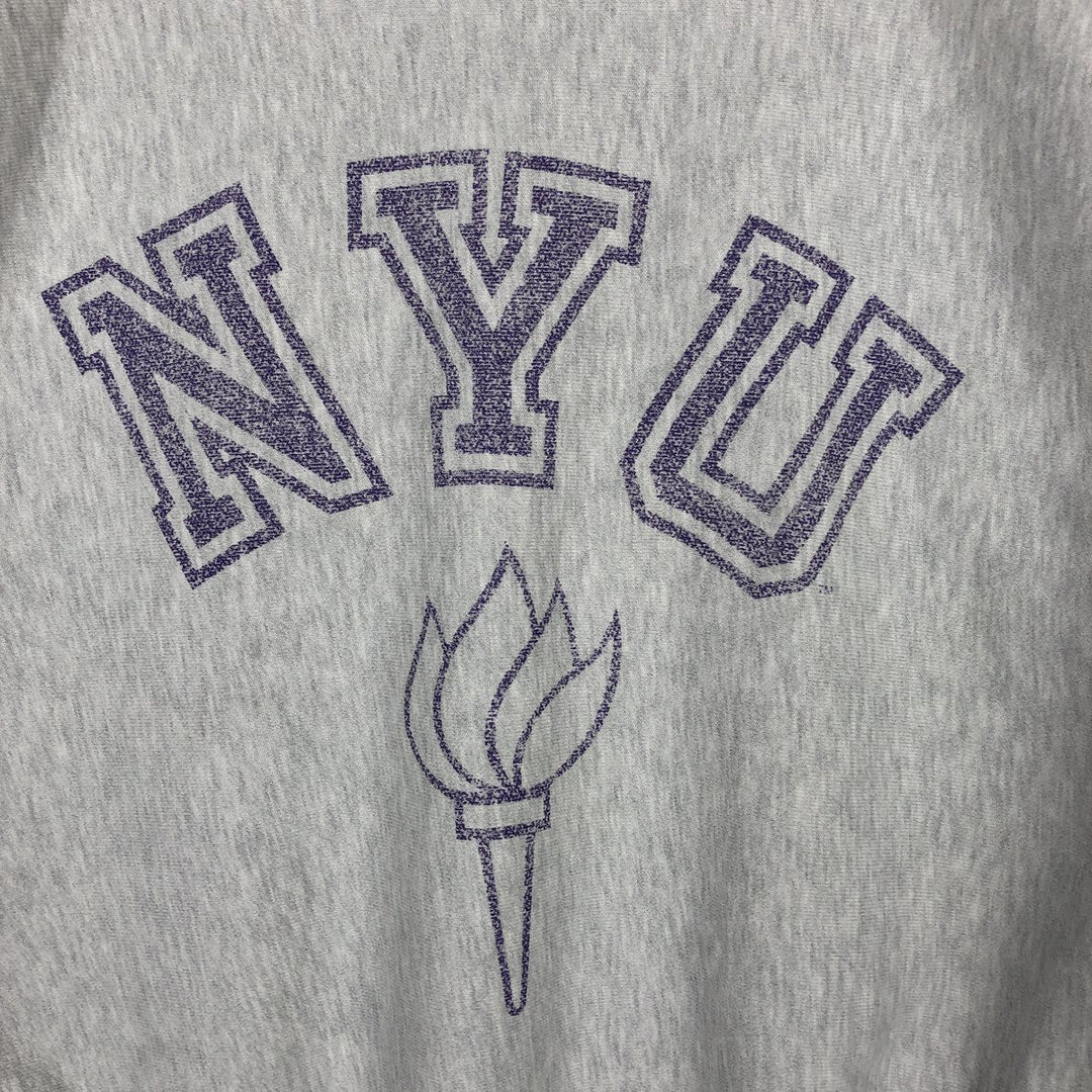 2000'S Champion Reverse Weave College Sweatshirt, Men's Size L cotton gray type Vintage Second Hand