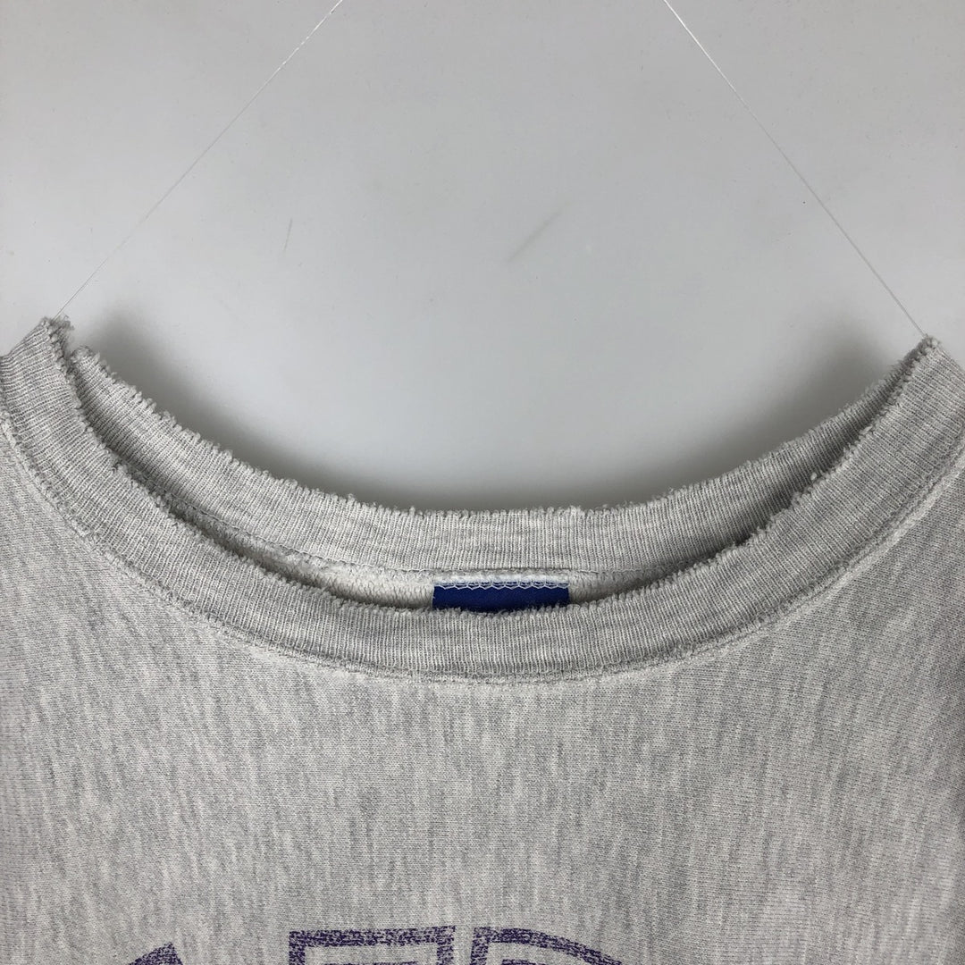 2000'S Champion Reverse Weave College Sweatshirt, Men's Size L cotton gray type Vintage Second Hand