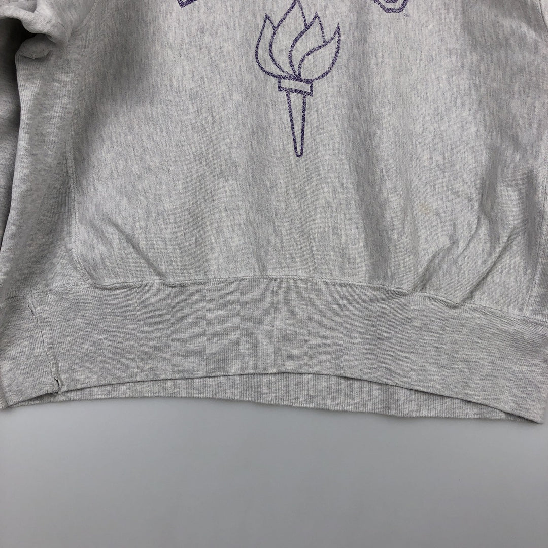 2000'S Champion Reverse Weave College Sweatshirt, Men's Size L cotton gray type Vintage Second Hand
