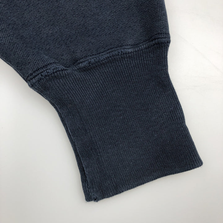 Champion REVERSE WEAVE Reverse Weave Printed Sweatshirt Trainer Men's L size unclear navy blue type Vintage Second Hand