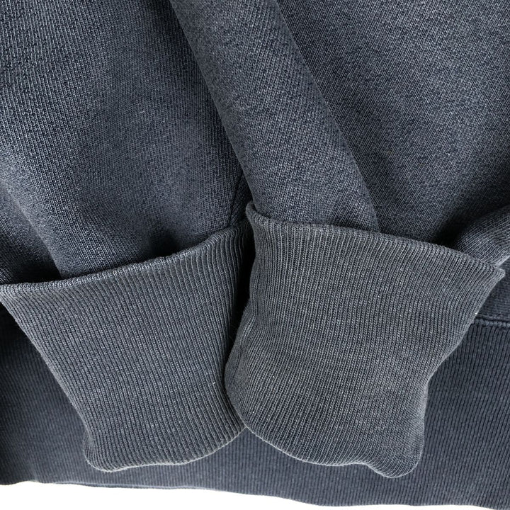 Champion REVERSE WEAVE Reverse Weave Printed Sweatshirt Trainer Men's L size unclear navy blue type Vintage Second Hand
