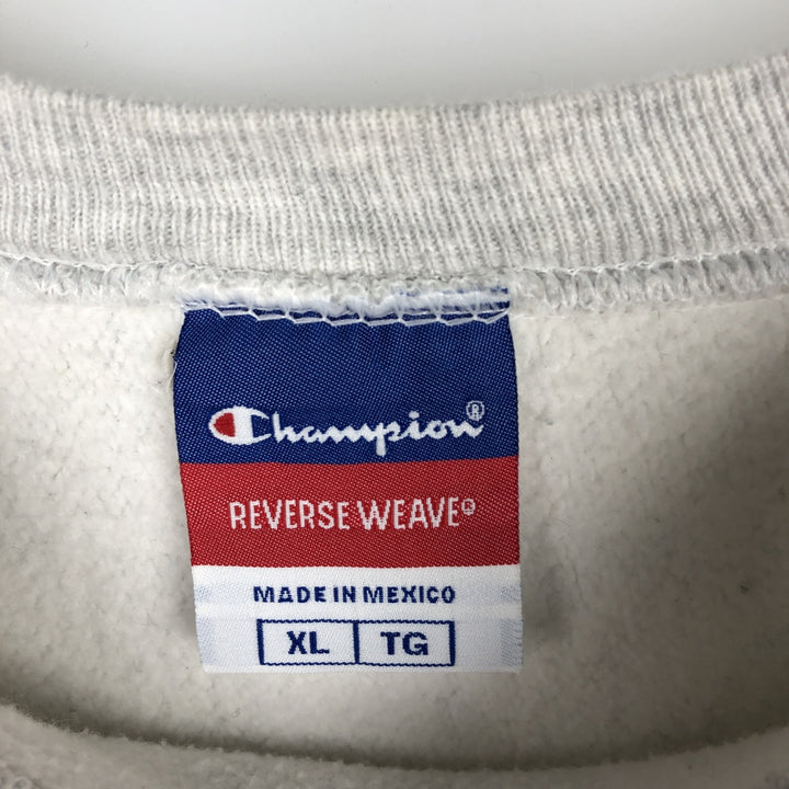2000'S Champion Reverse Weave Sweatshirt, Men's XL cotton gray type Vintage Second Hand