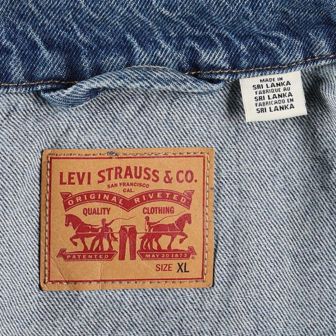 Levi's 29944-0012 Denim Jacket (Men's Size XL) cotton blue type Vintage Second Hand
