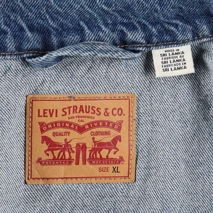 Levi's 29944-0012 Denim Jacket (Men's Size XL) cotton blue type Vintage Second Hand