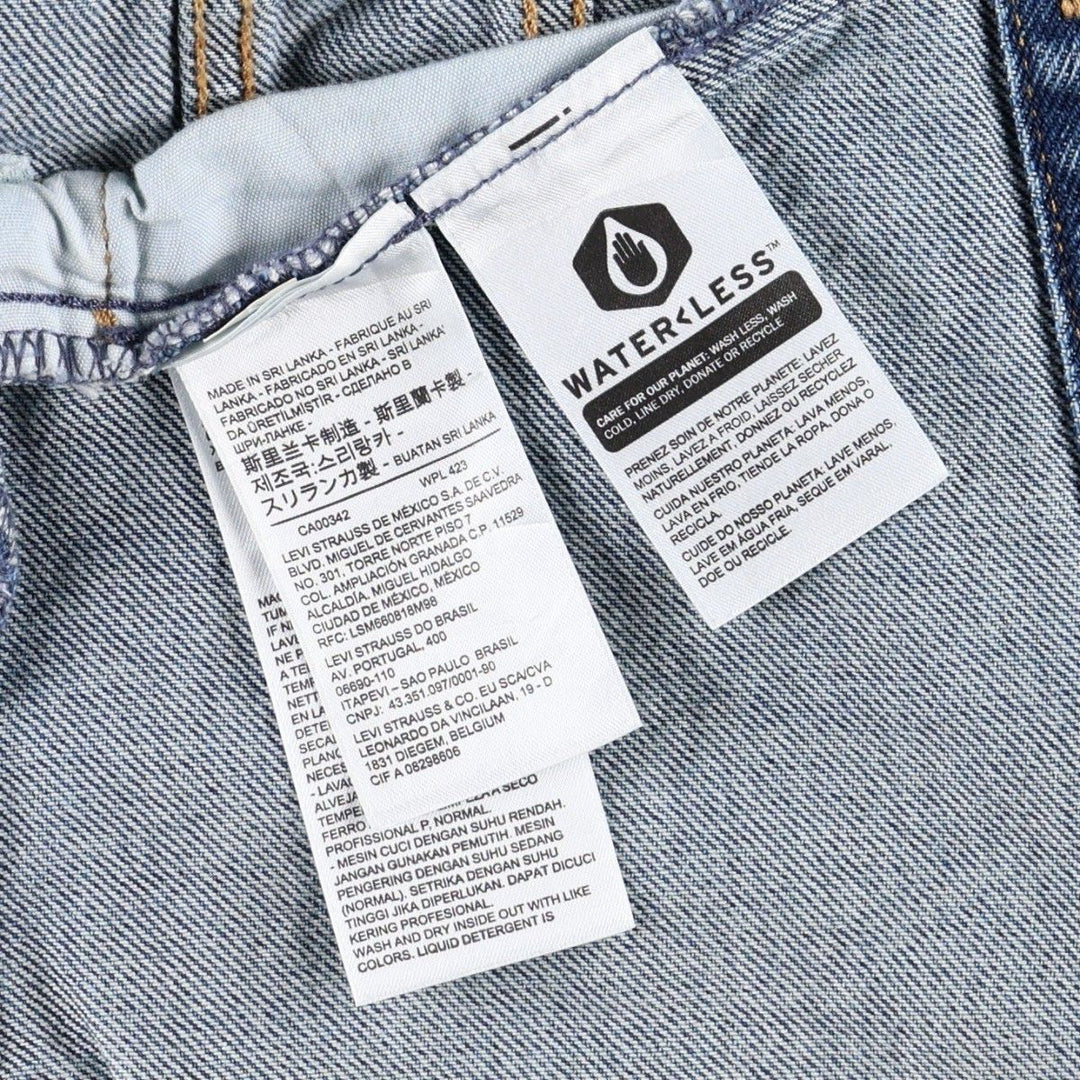 Levi's 29944-0012 Denim Jacket (Men's Size XL) cotton blue type Vintage Second Hand