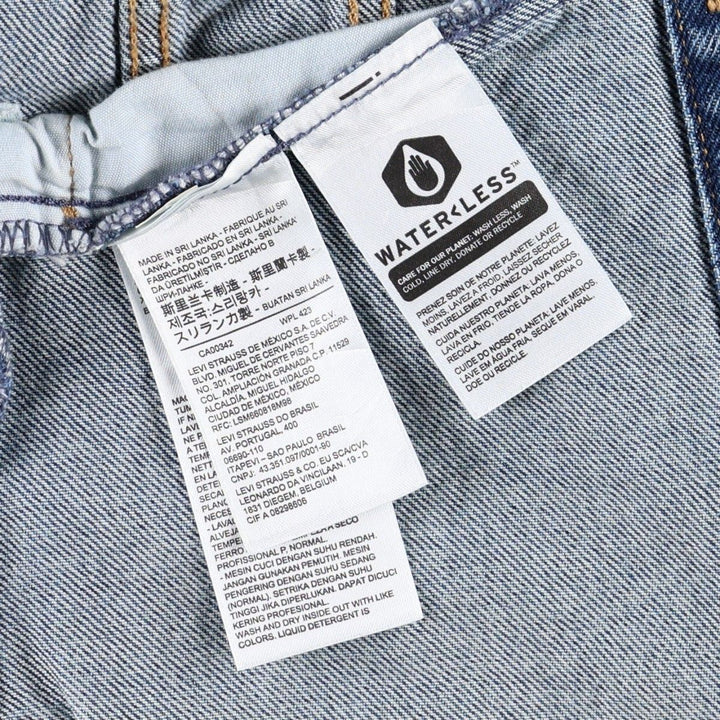 Levi's 29944-0012 Denim Jacket (Men's Size XL) cotton blue type Vintage Second Hand