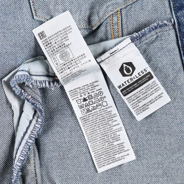 Levi's 29944-0012 Denim Jacket (Men's Size XL) cotton blue type Vintage Second Hand