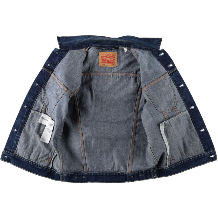 Levi's 72334-0134 Denim Jacket (Men's Size M) cotton blue type Vintage Second Hand