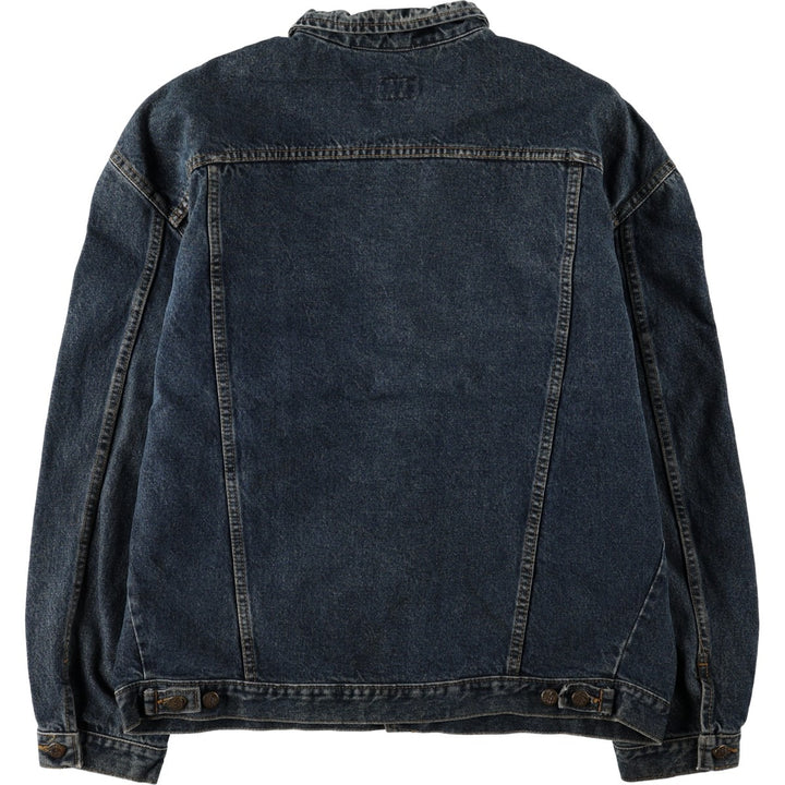 Lee RIDERS denim jacket, men's size XL. cotton navy blue type Vintage Second Hand