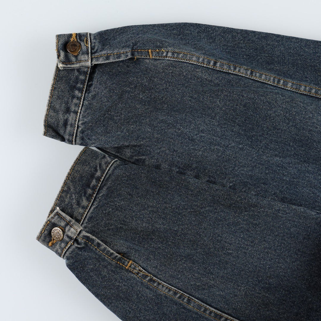 Lee RIDERS denim jacket, men's size XL. cotton navy blue type Vintage Second Hand
