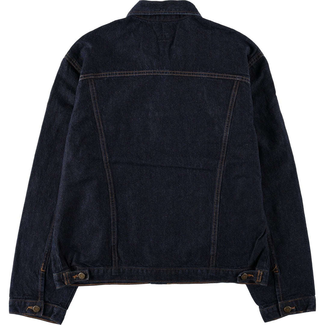 Wrangler HERO Western Jacket Denim Jacket G-Jean Men's XL equivalent cotton navy blue type Vintage Second Hand