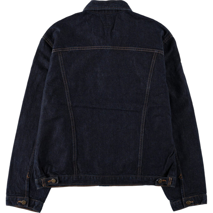 Wrangler HERO Western Jacket Denim Jacket G-Jean Men's XL equivalent cotton navy blue type Vintage Second Hand