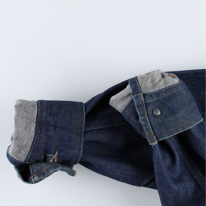 Wrangler Denim Jacket, G-Jean, Men's M size unclear blue type Vintage Second Hand
