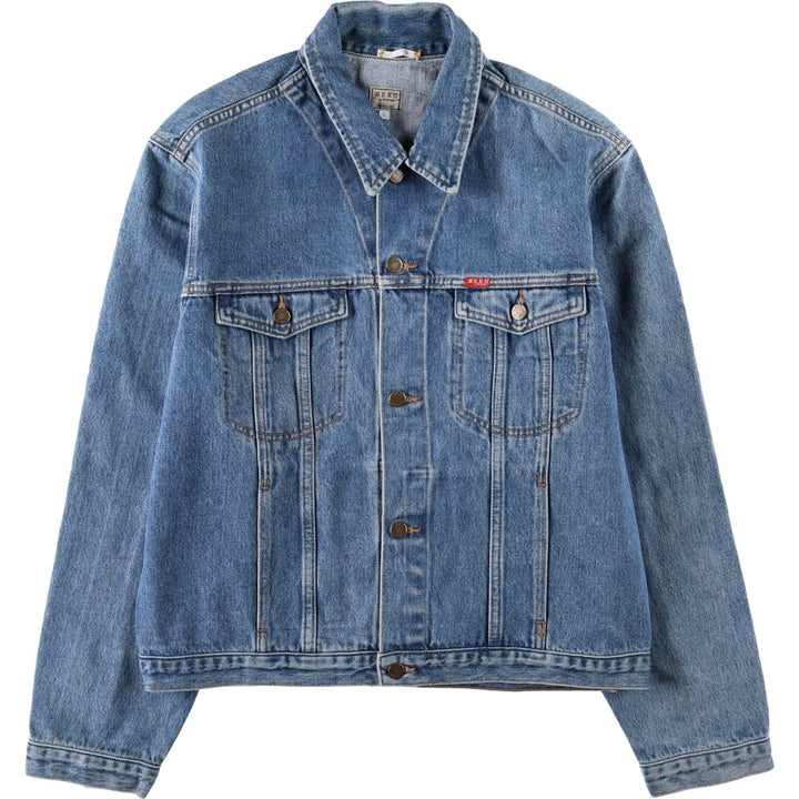 Wrangler HERO Western Jacket Denim Jacket G-Jean Men's Size L cotton blue type Vintage Second Hand