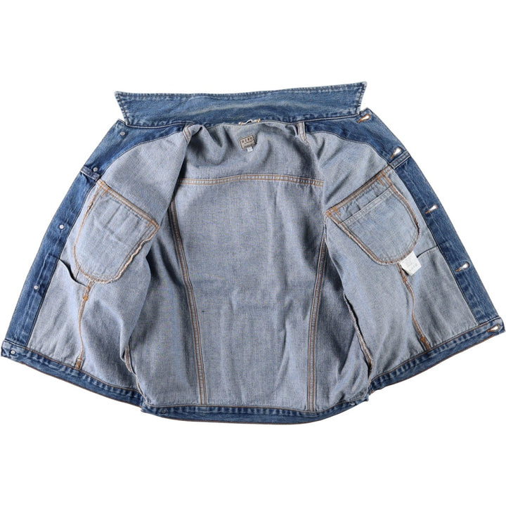 Wrangler HERO Western Jacket Denim Jacket G-Jean Men's Size L cotton blue type Vintage Second Hand