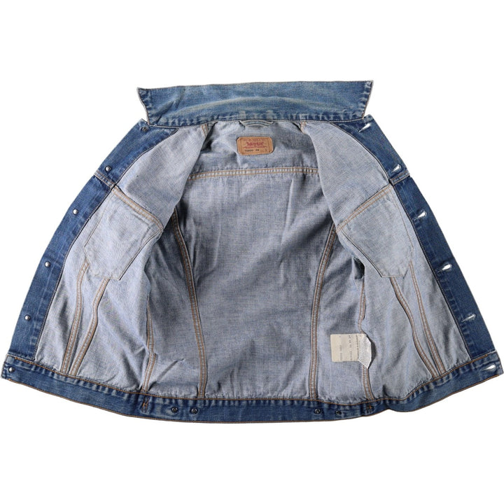 2000'S Levi's 70500-0414 Euro Model Denim Jacket, Men's Size L cotton blue type Vintage Second Hand