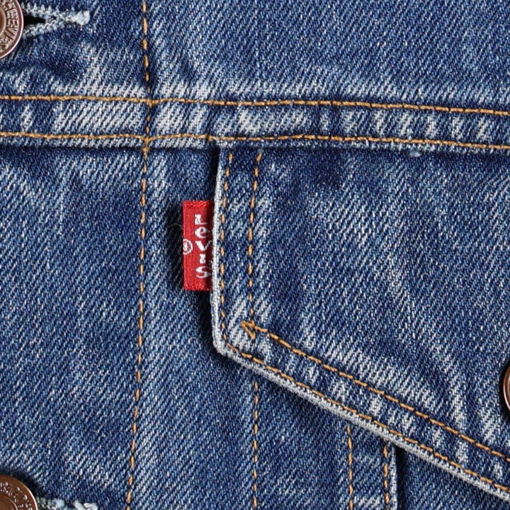 2000'S Levi's 70500-0414 Euro Model Denim Jacket, Men's Size L cotton blue type Vintage Second Hand