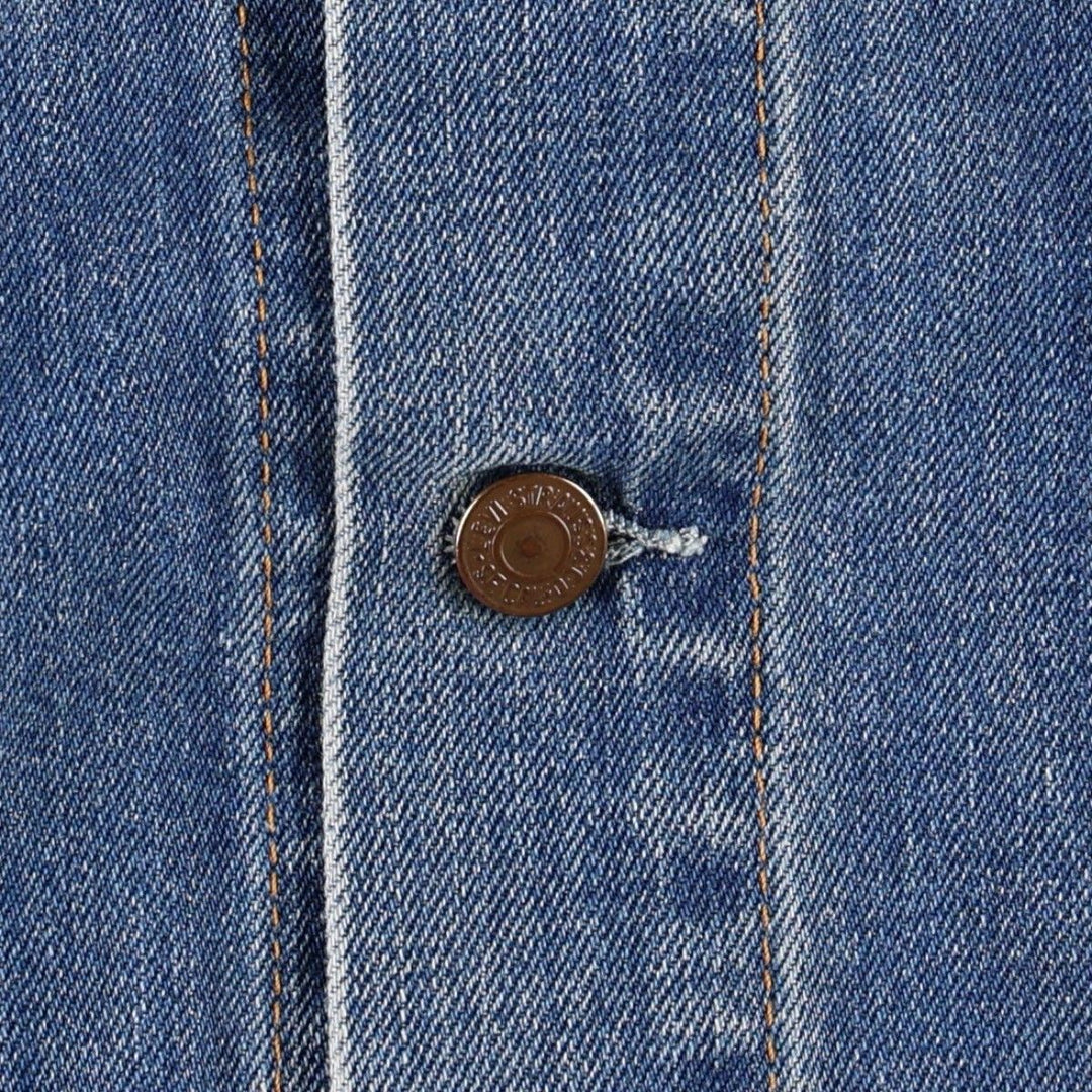 2000'S Levi's 70500-0414 Euro Model Denim Jacket, Men's Size L cotton blue type Vintage Second Hand