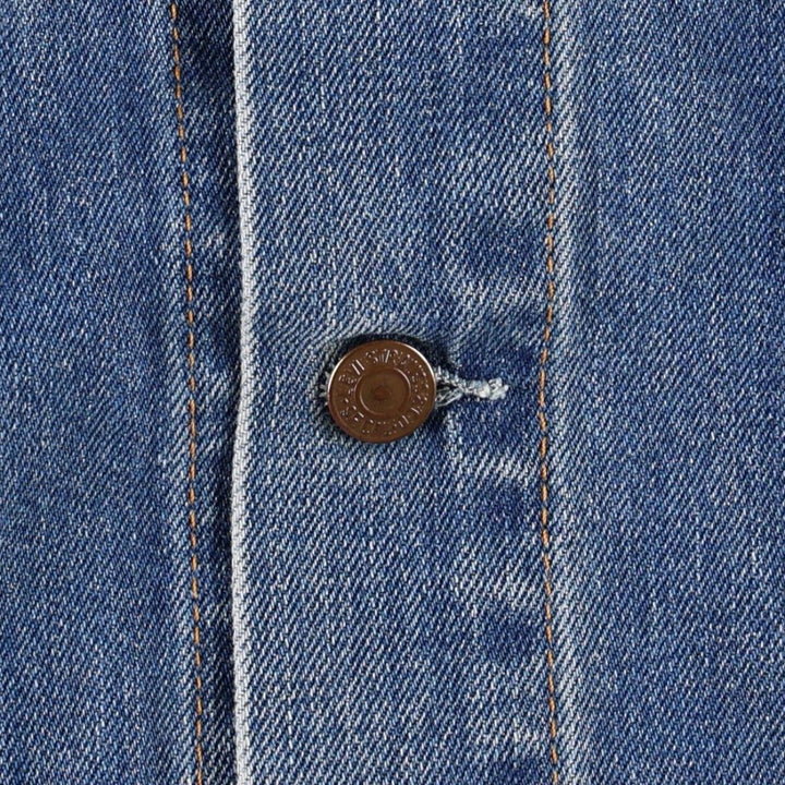 2000'S Levi's 70500-0414 Euro Model Denim Jacket, Men's Size L cotton blue type Vintage Second Hand