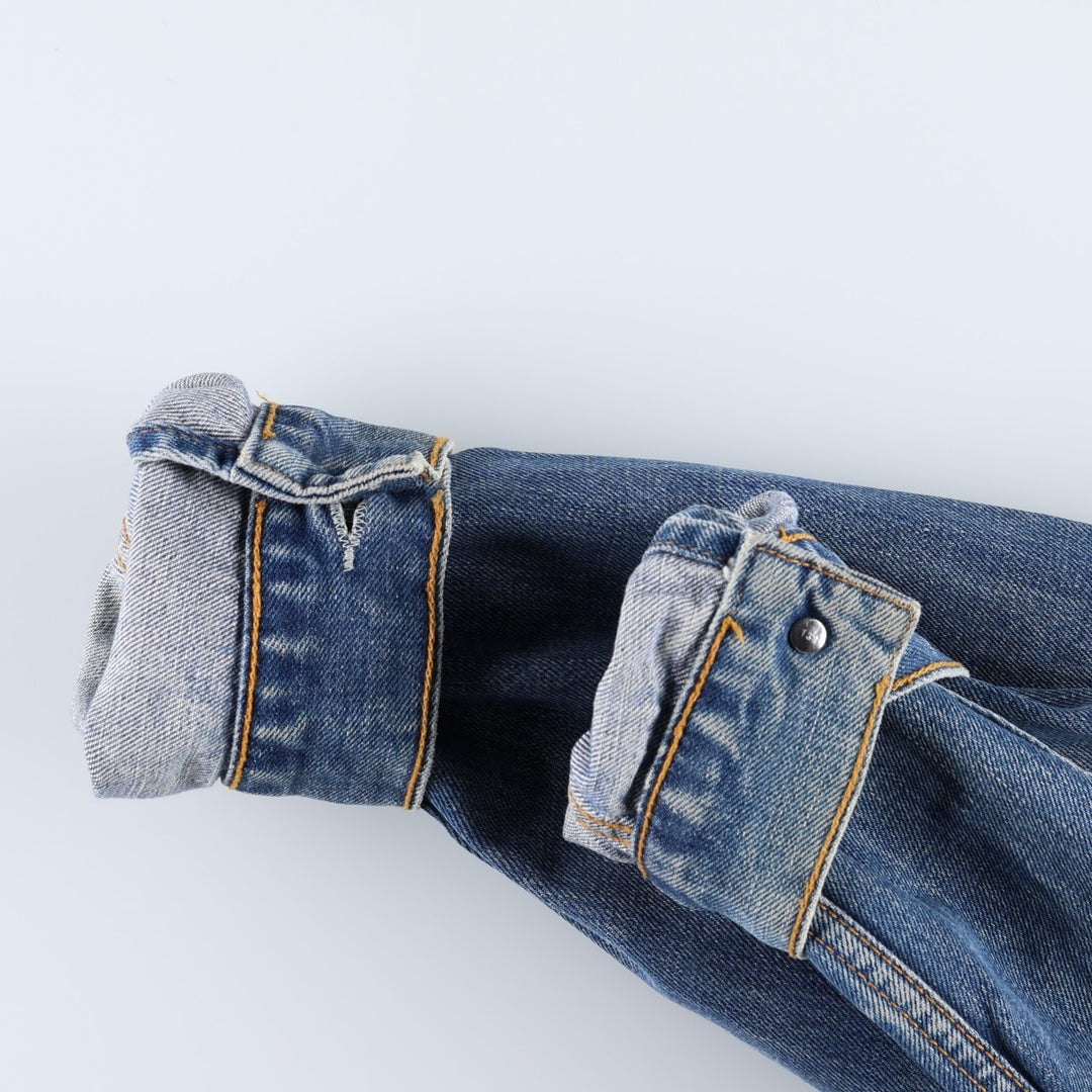 2000'S Levi's 70500-0414 Euro Model Denim Jacket, Men's Size L cotton blue type Vintage Second Hand
