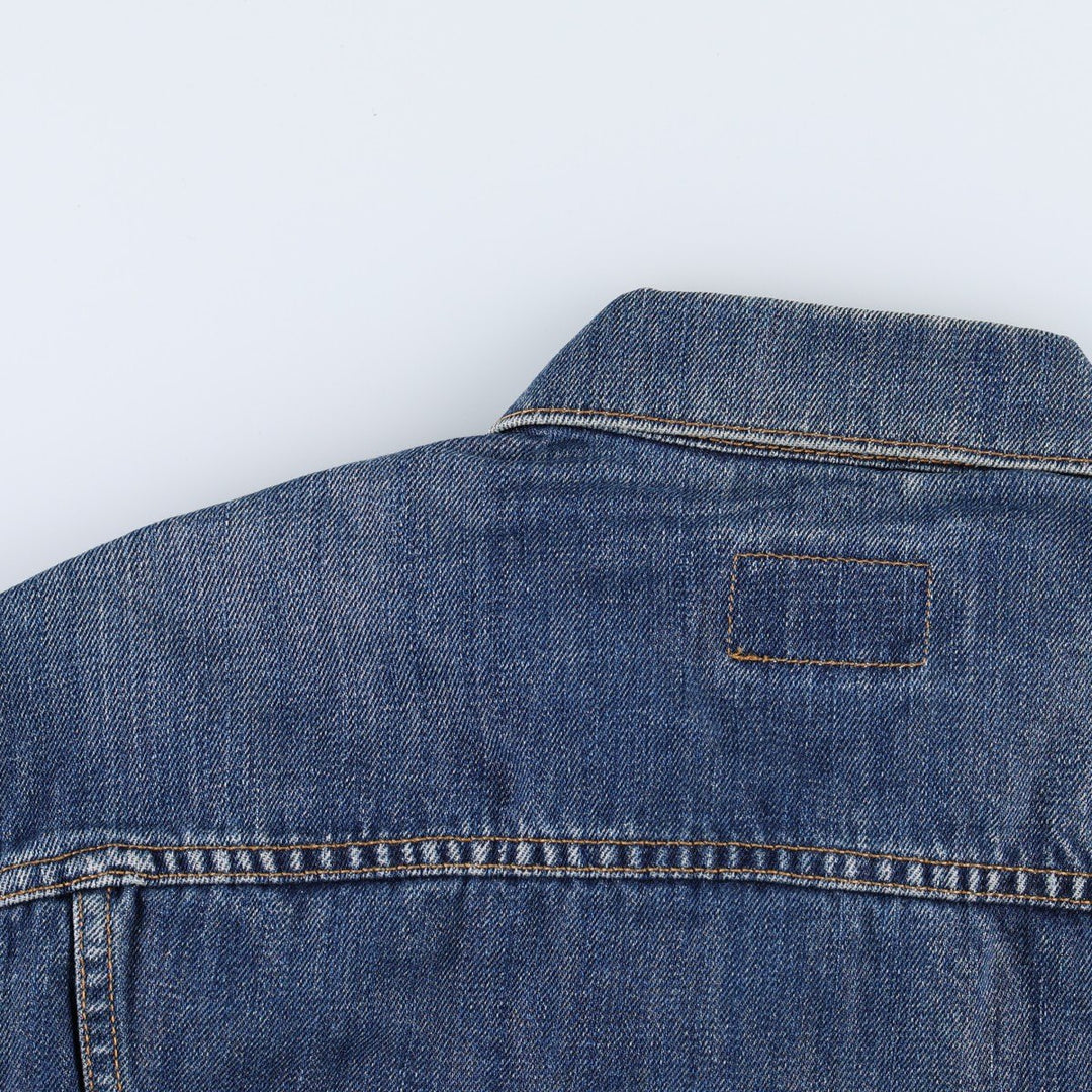 00'S Levi's 70550-0414 Euro Model Denim Jacket, G-Jean, Men's M cotton blue type Vintage Second Hand