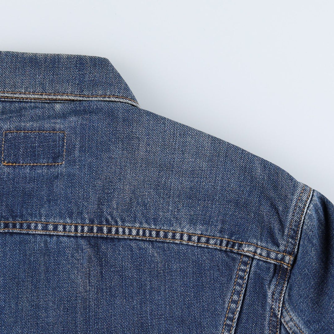 00'S Levi's 70550-0414 Euro Model Denim Jacket, G-Jean, Men's M cotton blue type Vintage Second Hand